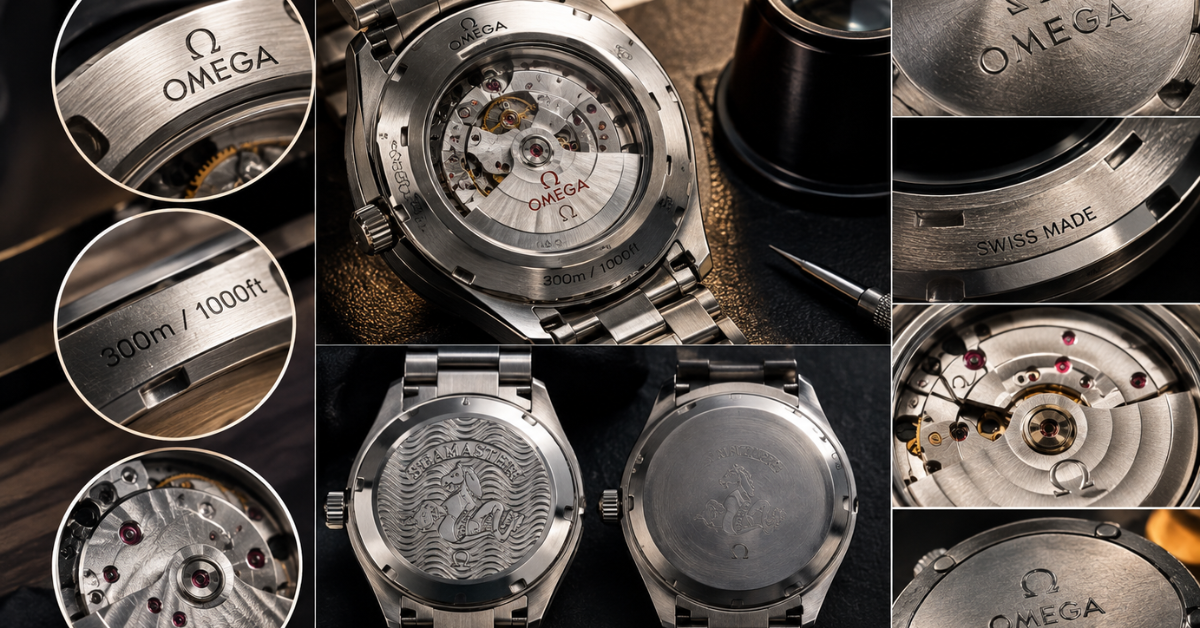 Fake Omega Casebacks