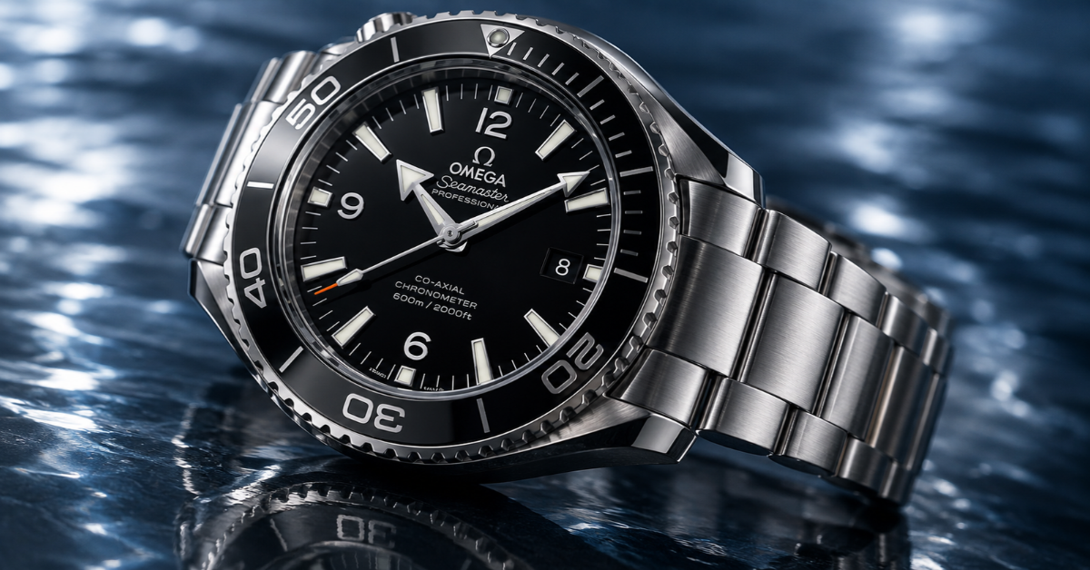 Omega's Liquidmetal Bezel