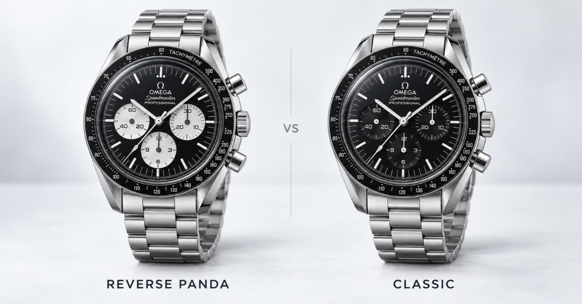 Omega Moonwatch Reverse Panda vs Classic